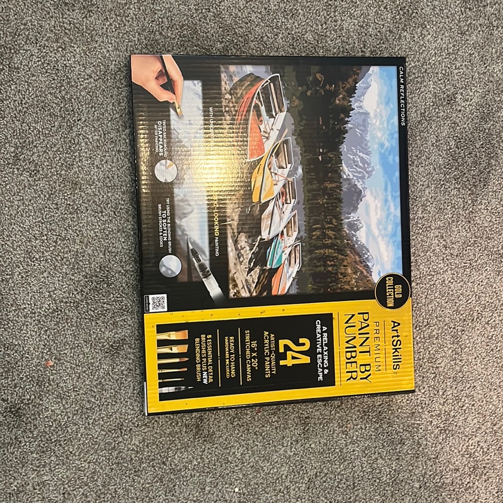 Unopened painting kit